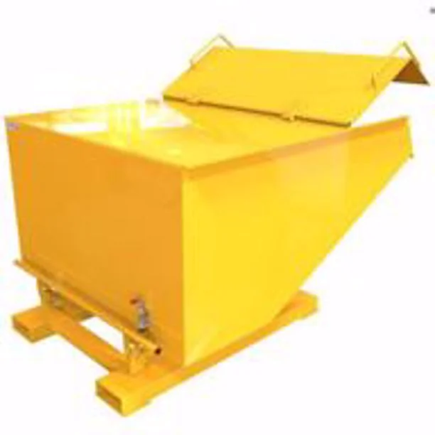 Roll Forward Tipping Skip - Lidded